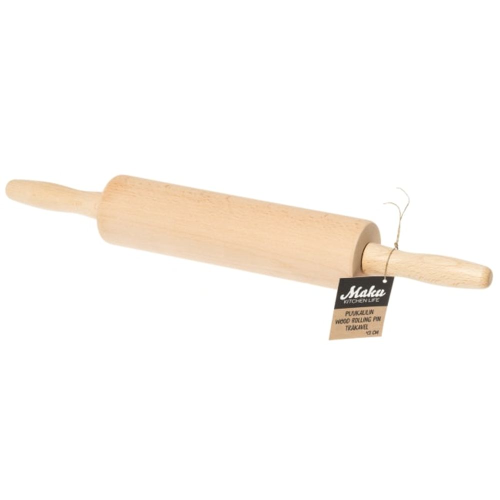 Klassisk kjevle i massivt tre 43 cm