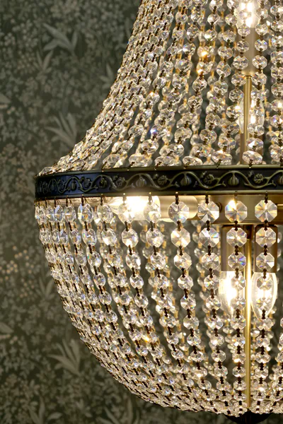 Hovedbilde Versailles fransk Lysekrone med glassprismer