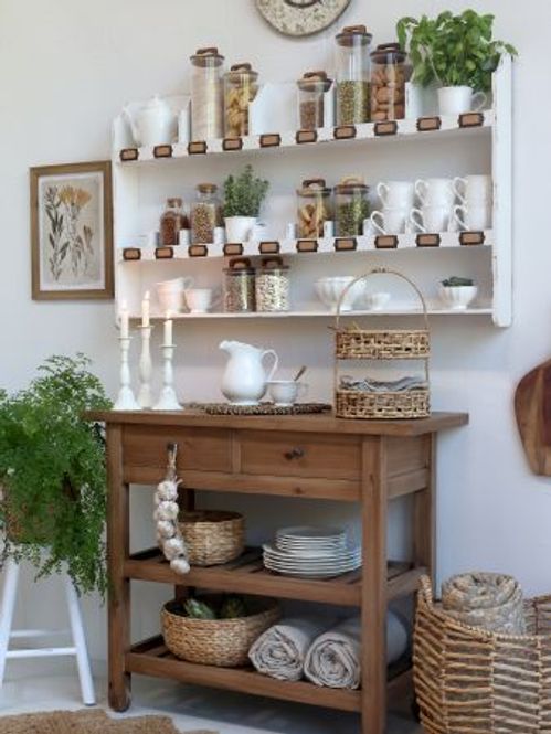 Hovedbilde Anretterbord med hjul - Chique Antique