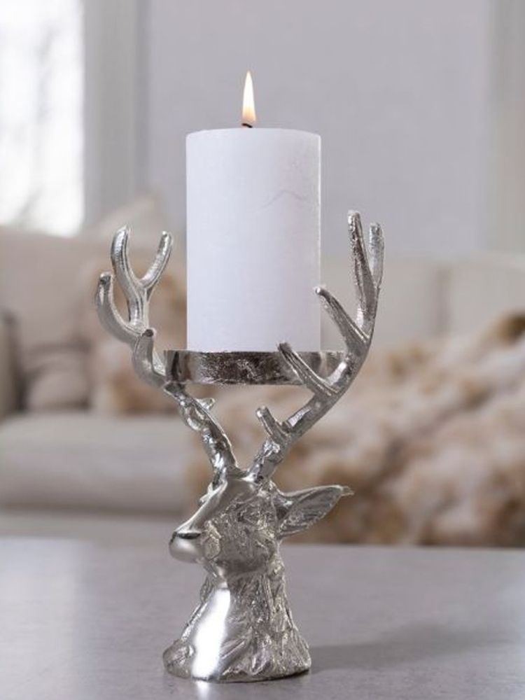 Lysestake Reinsdyr 21 cm - For kubbelys