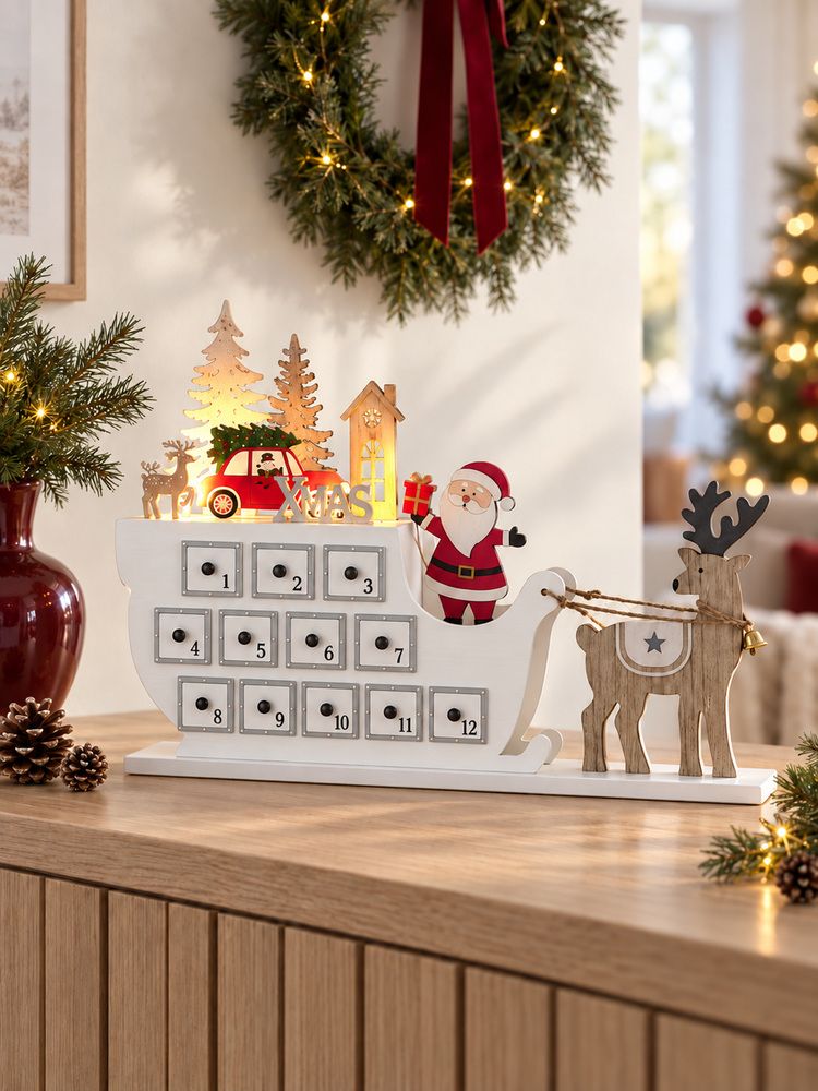 Adventskalender Siluett