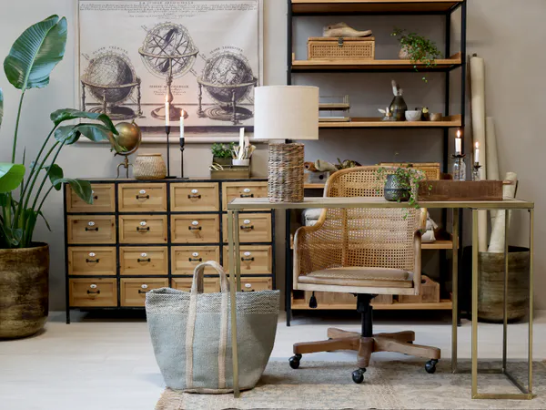 Hovedbilde Kommode med 16 skuffer i natur fra Chic Antique