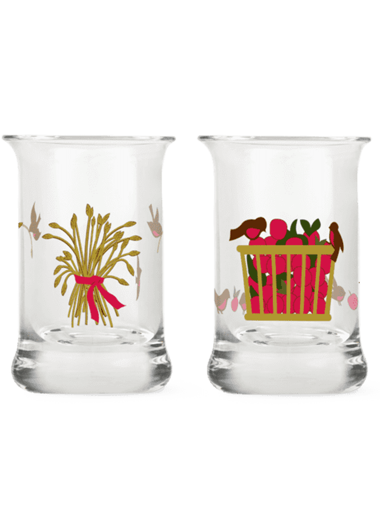 Holmegaard 2 pk juledrammeglass
