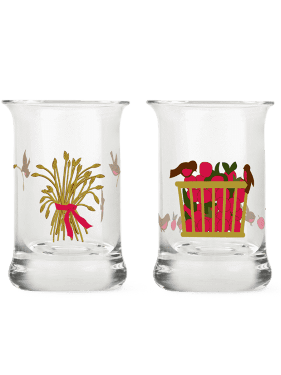 Holmegaard 2 pk juledrammeglass
