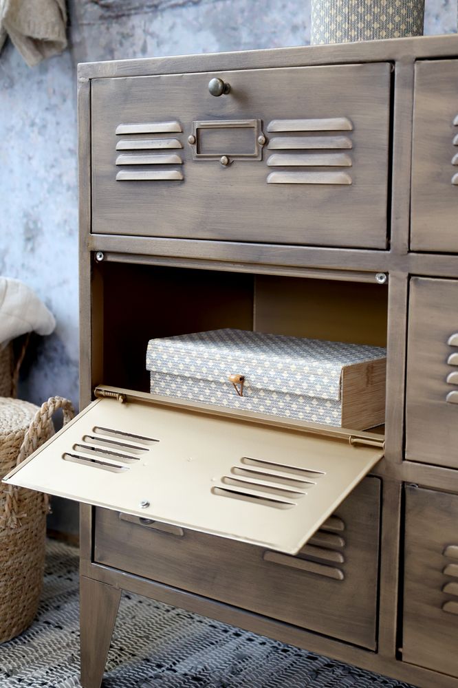 Kommode med. 6 skuffer fra Chic Antique