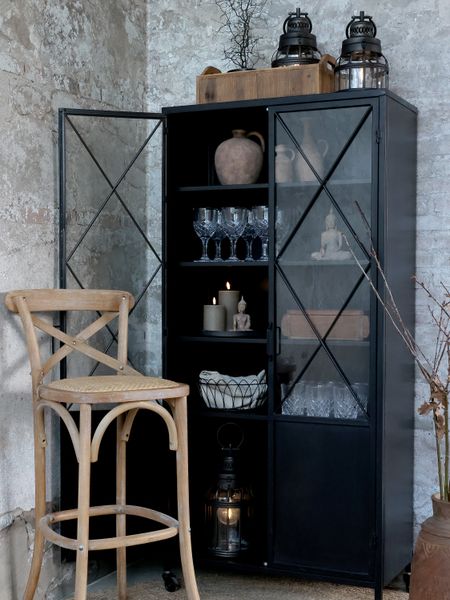 Hovedbilde Fransk barkrakk med flettet sete fra Chic Antique 