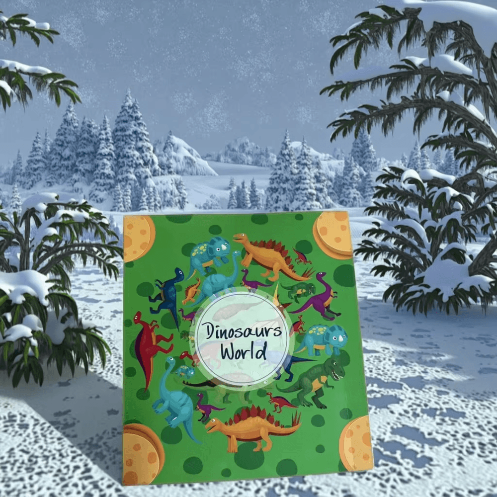 Julekalender fylt med dinosaurer