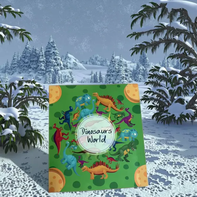 Hovedbilde Julekalender fylt med dinosaurer