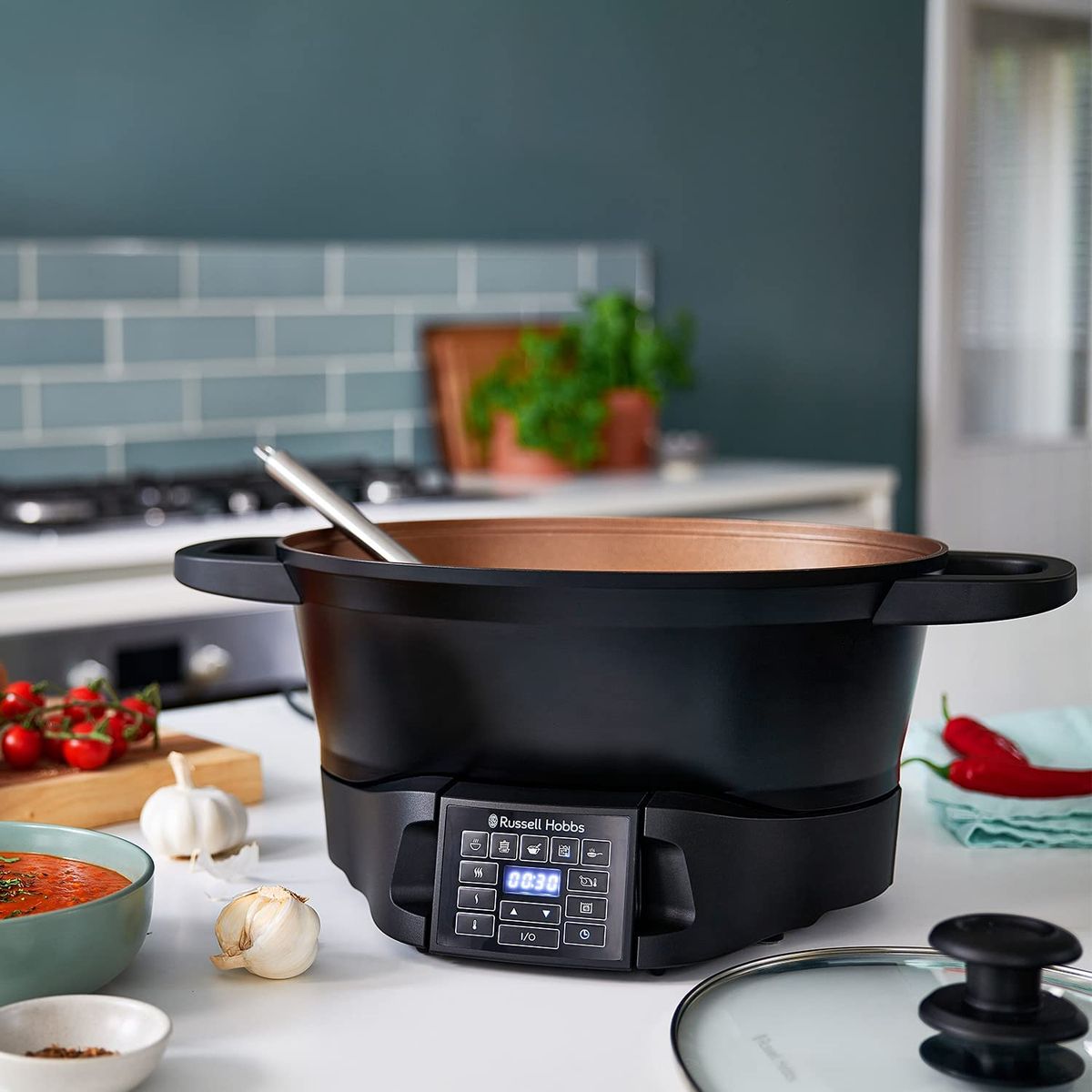 Multi Cooker, Russell Hobbs, avtakbart display