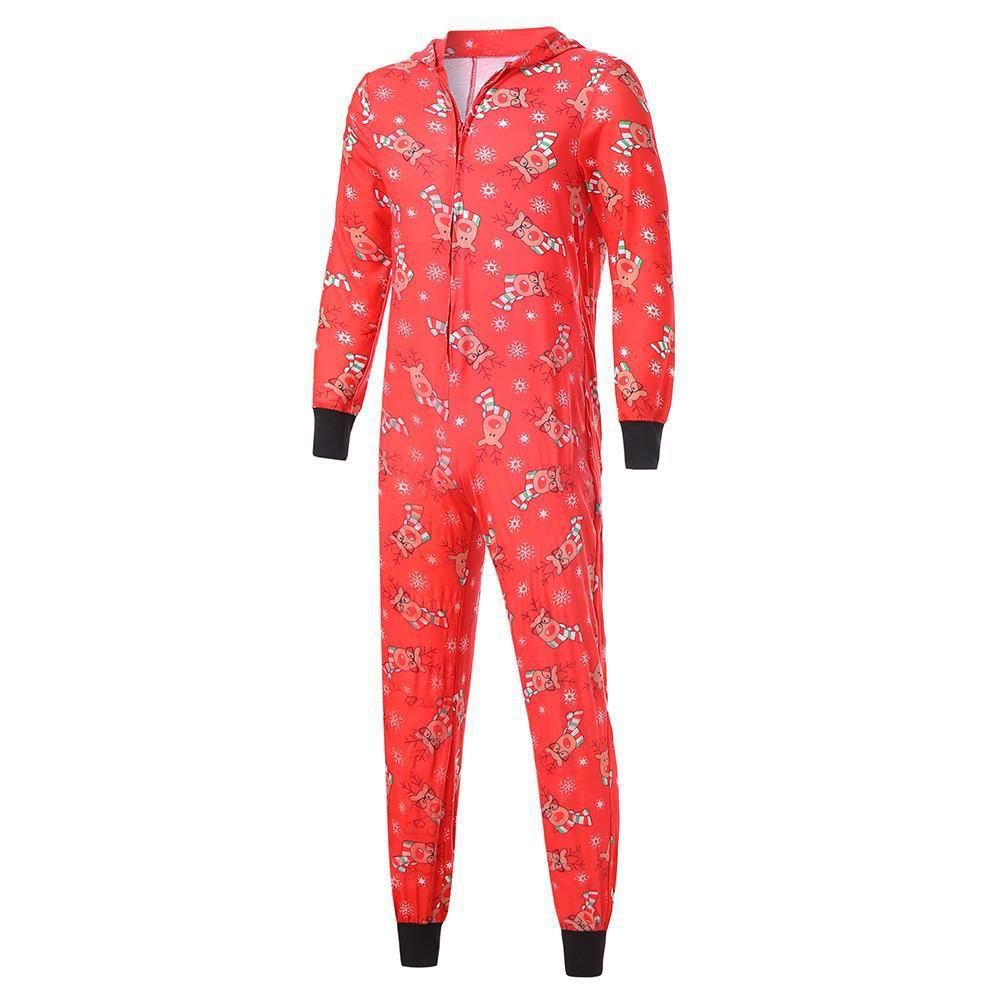 Julepyjamas jumpsuit Rudolf herre - Match hele familien
