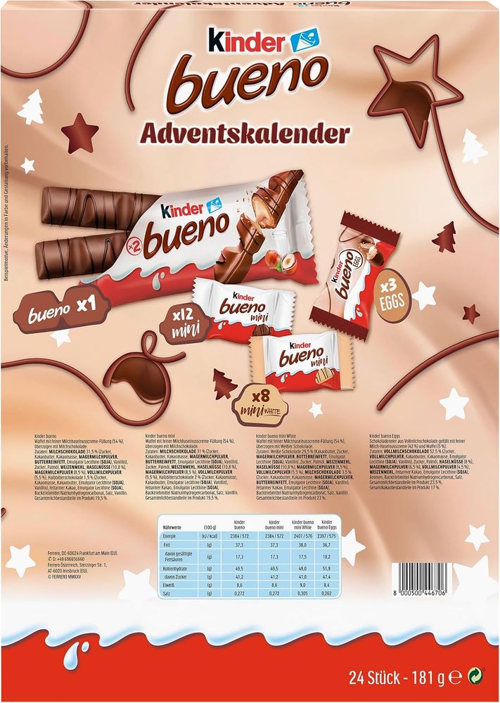 Kinder Bueno Julekalender