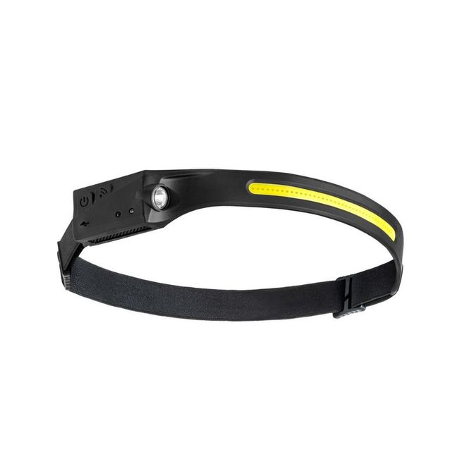 Hovedbilde Hodelykt med Oppladbart Batteri - 2 i 1 COB LED 