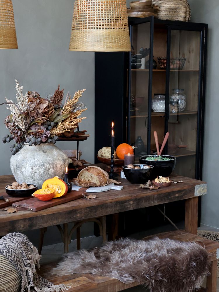 Grimaud trebord 200 cm lengde fra Chic Antique