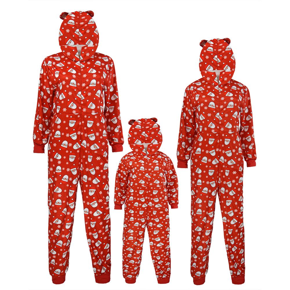 Julepyjamas jumpsuit Nisse herre - Match hele familien