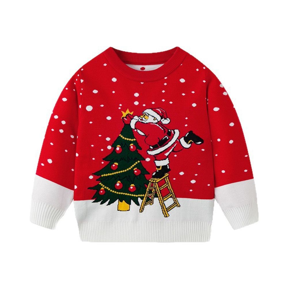 Julegenser Santa rød til barn