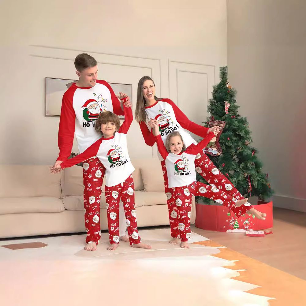 Julepyjamas HO-HO-HO - Match hele familien - Herre
