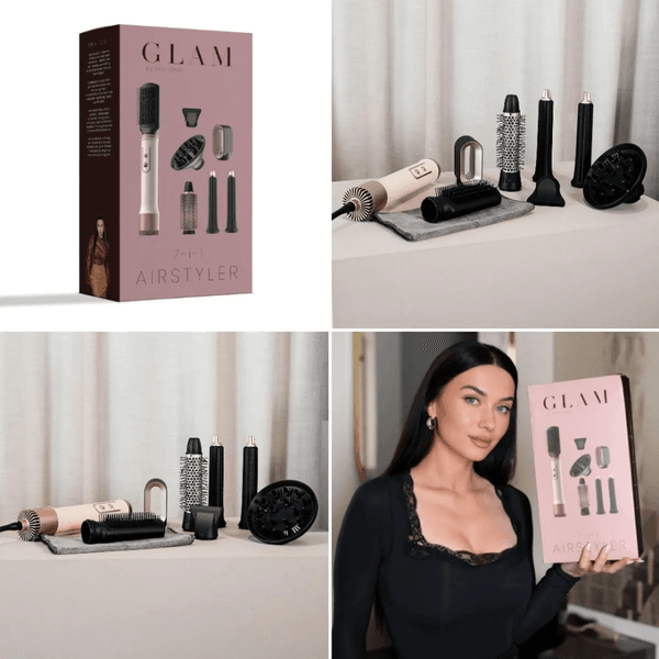Hovedbilde Hårstyler - GLAM - Airstyler 7-i-1 Limited Edition