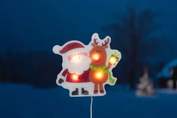 Hovedbilde Vindusklistremerke med ledlys - 15 x 17 cm