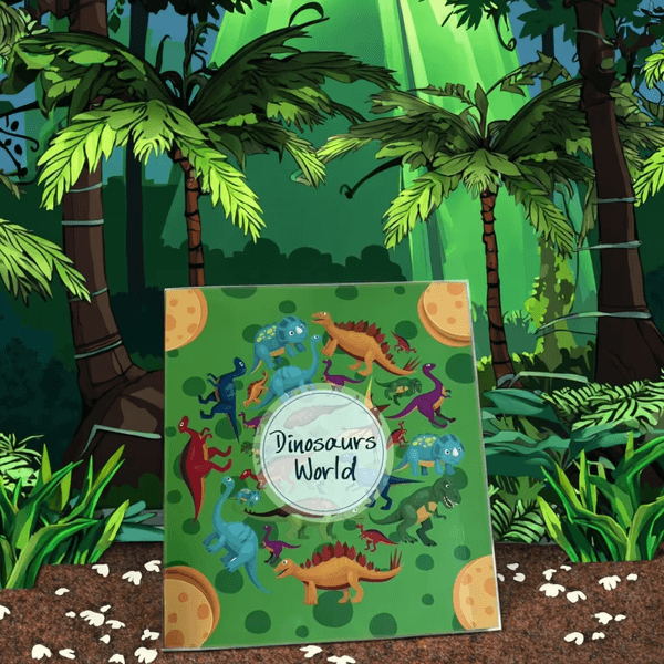 Hovedbilde Julekalender fylt med dinosaurer