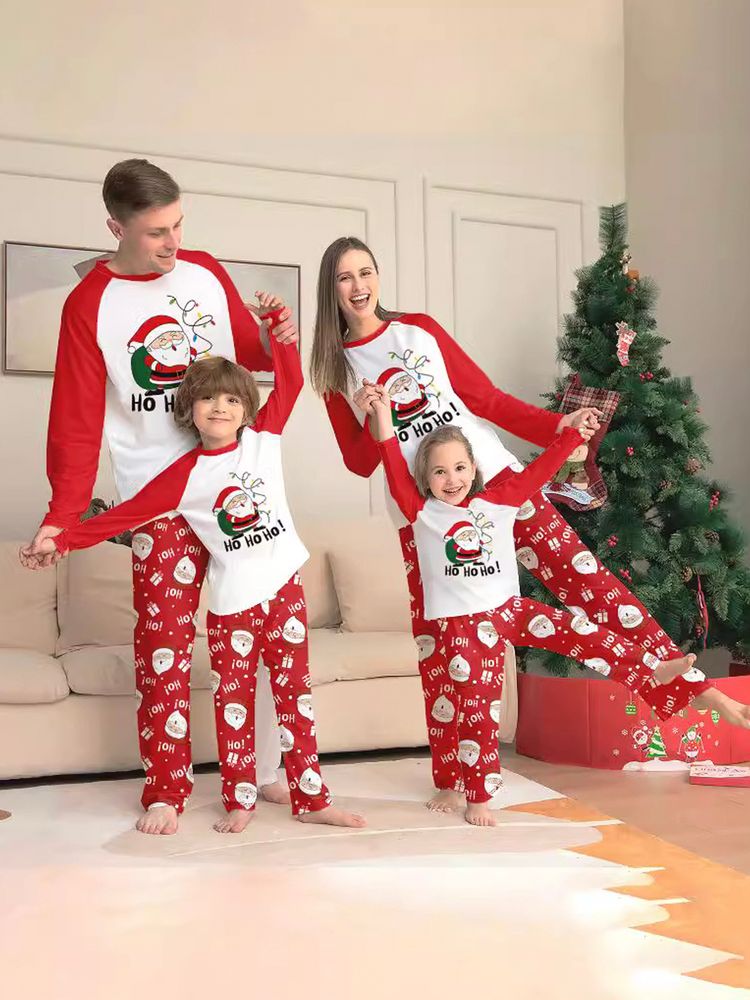 Julepyjamas HO-HO-HO - Match hele familien - Herre
