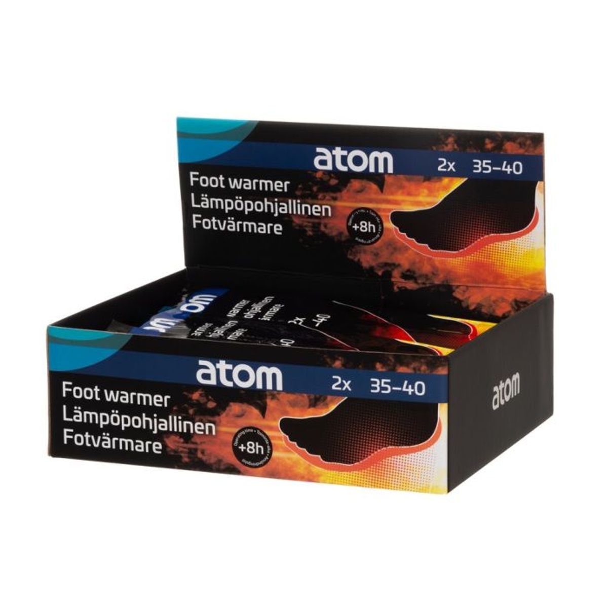 Fotvarmer / varmesåler str 35-40 - Varme føtter i 8 timer