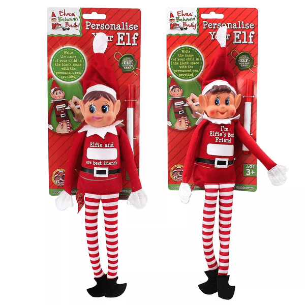 Hovedbilde Rampenisse gutt eller jente med penn til personlig navn