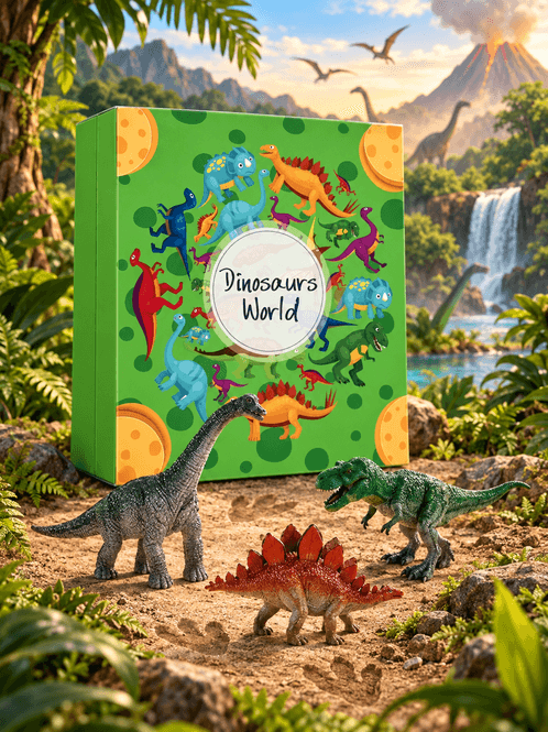 Hovedbilde Julekalender fylt med dinosaurer