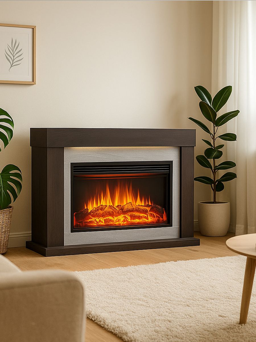 Kamin elektrisk peis - 2000 watt