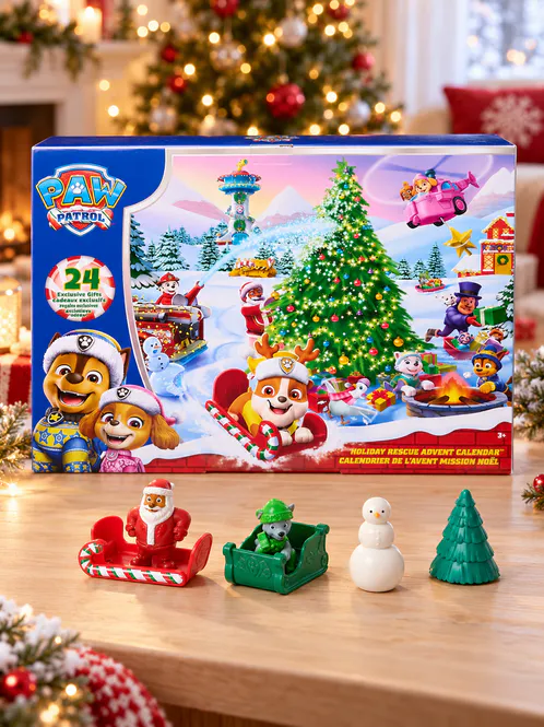 Hovedbilde Paw Patrol Adventskalender 2025