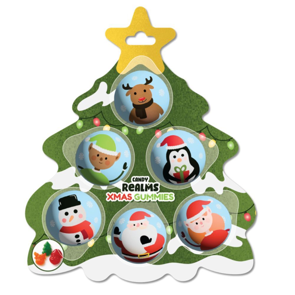 Candy realms christmas gummies - 30g