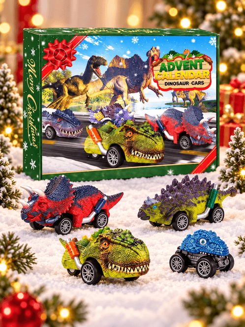 Hovedbilde Dinosaur biler Julekalender 2026
